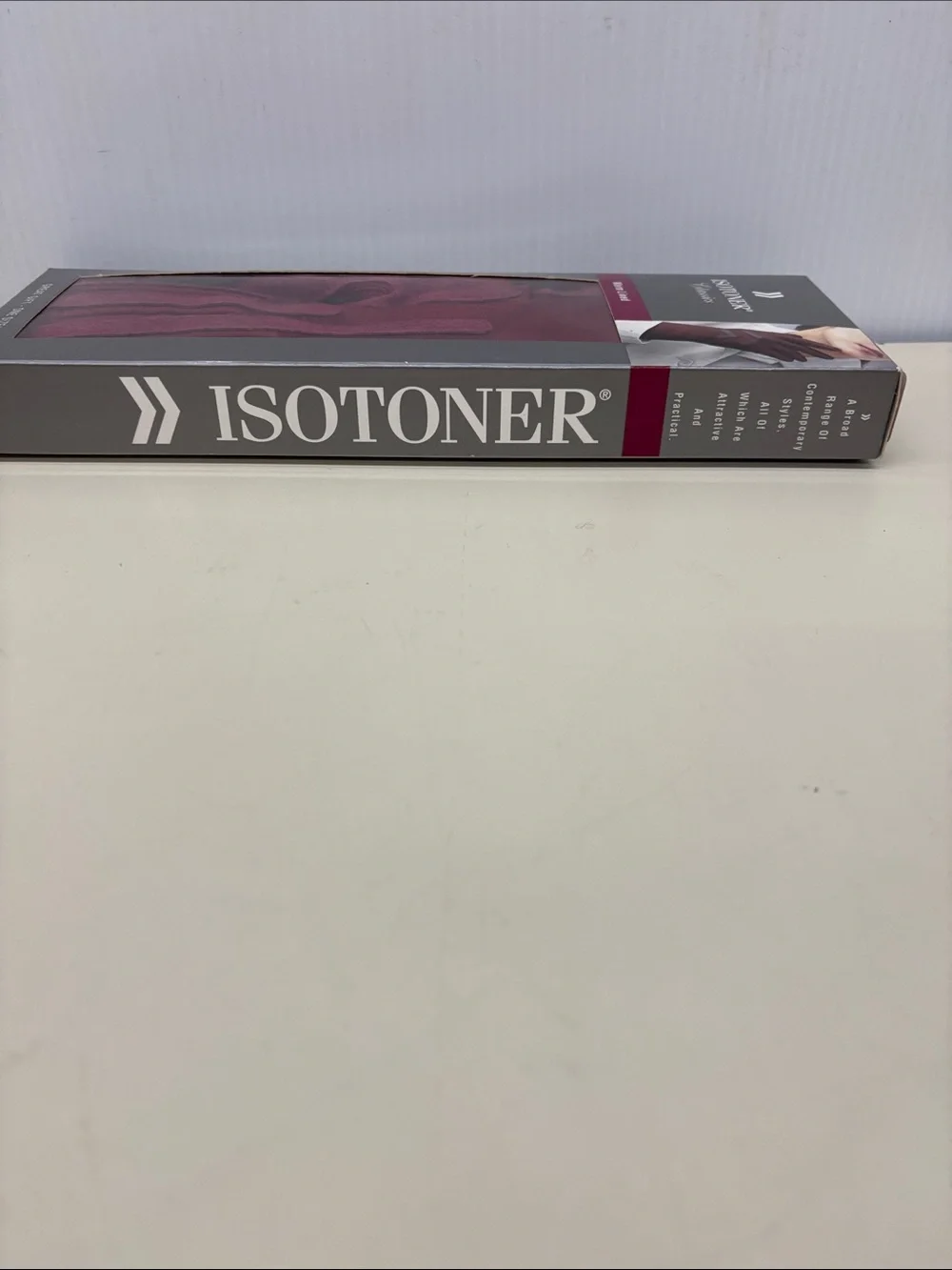 Isotoner Burgundy Warm Lined Gloves